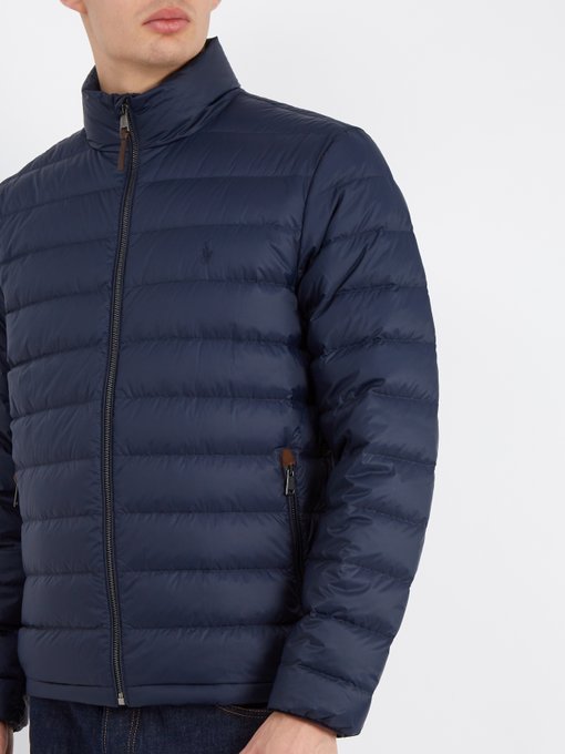 polo ralph lauren embroidered down jacket