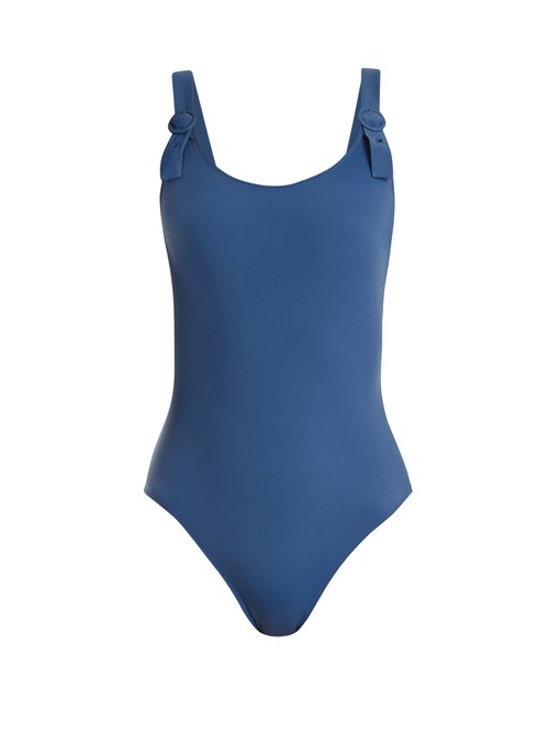 The Lucy buckle-strap swimsuit | Solid & Striped | MATCHESFASHION UK