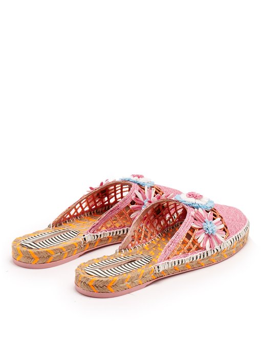 Tansy espadrille backless sliders展示图