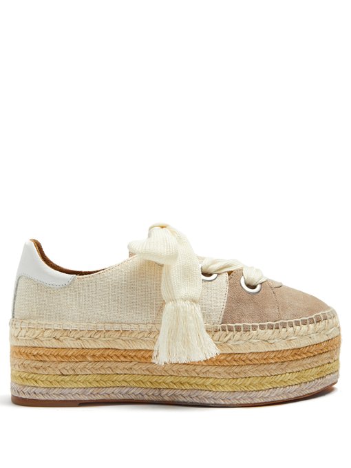 chloe lace espadrilles