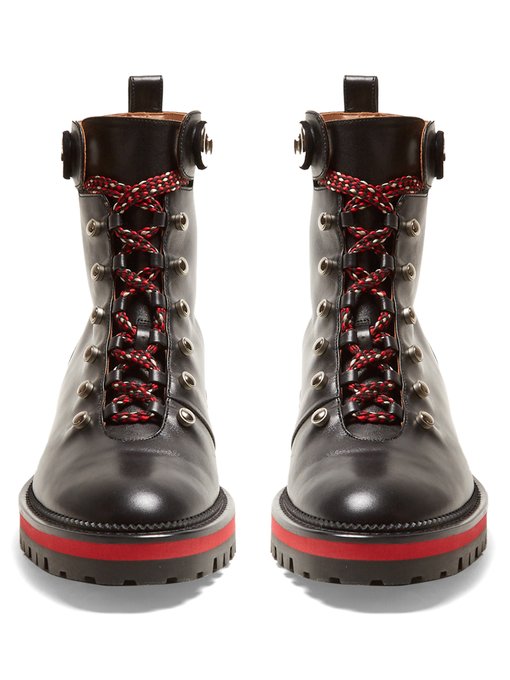 Hiker tread-sole leather ankle boots | Aquazzura | MATCHESFASHION UK