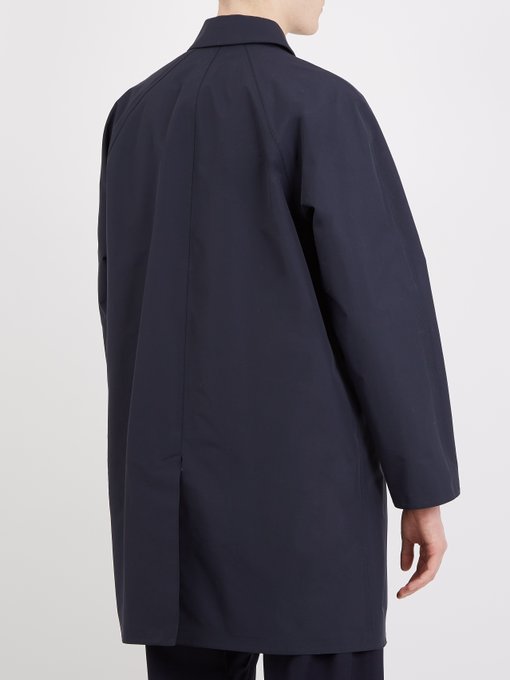 Point-collar raglan overcoat展示图