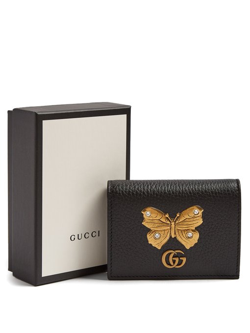 gucci butterfly purse