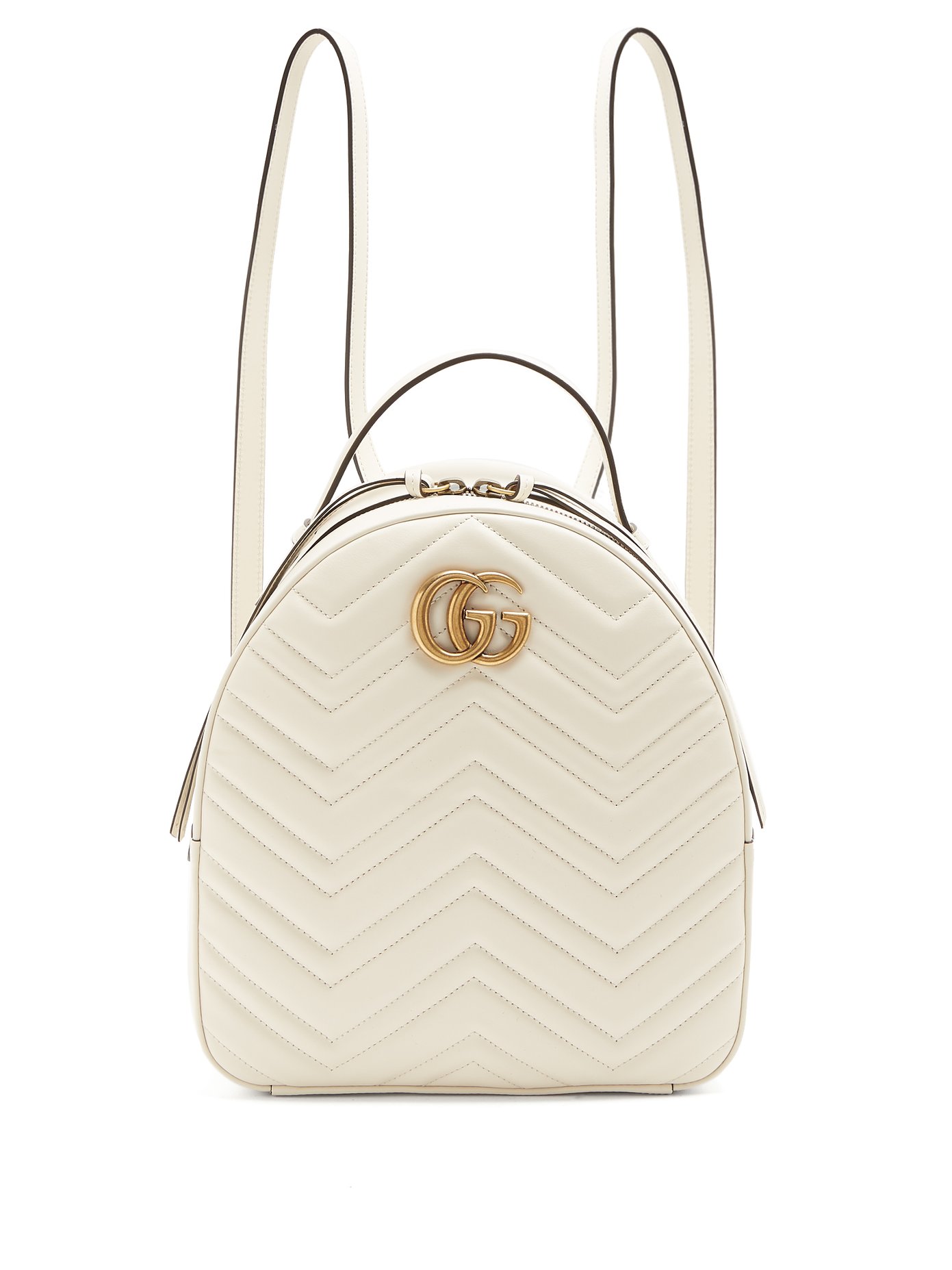 gucci marmont quilted leather backpack