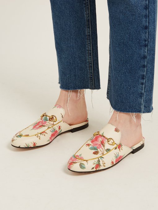 gucci backless loafers womens