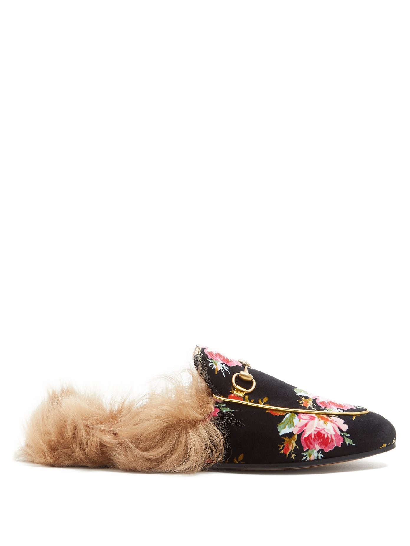 gucci loafers rose