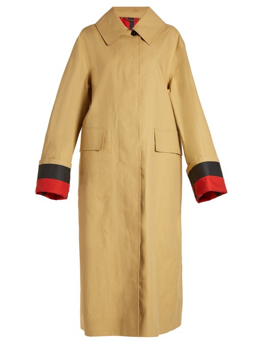 burberry cotton trench coat