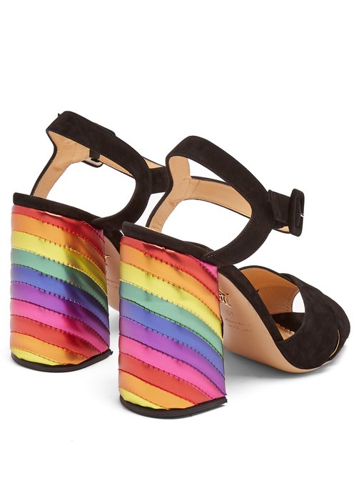 charlotte olympia rainbow heels