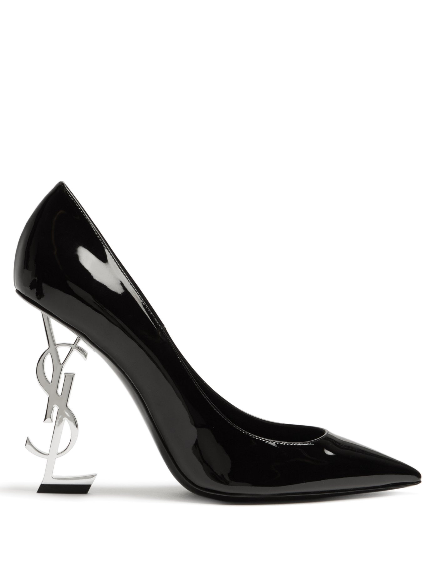 saint laurent logo heels