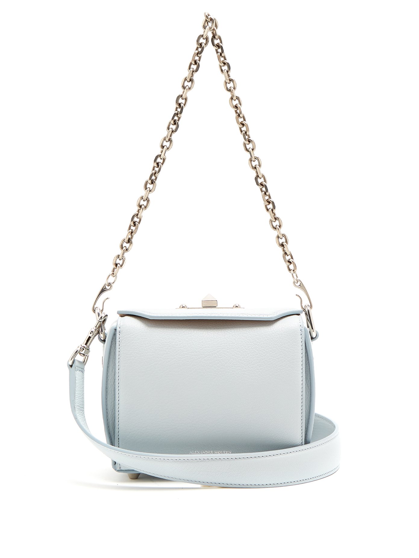 cross body bag with silver chain