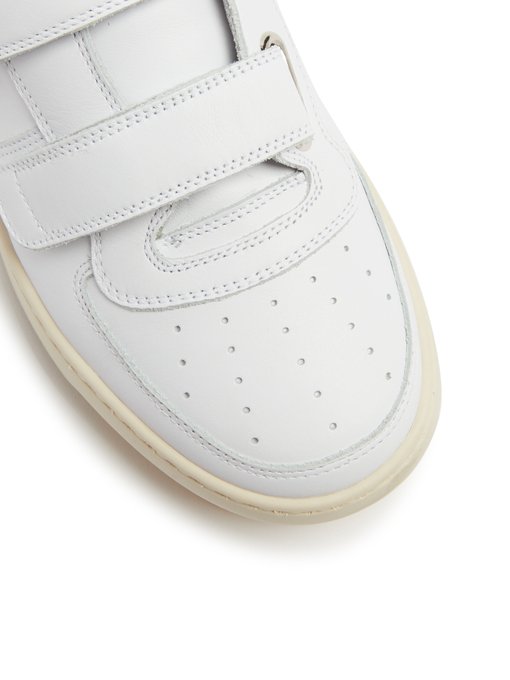 Steffey low-top Velcro-strap leather trainers | Acne Studios ...