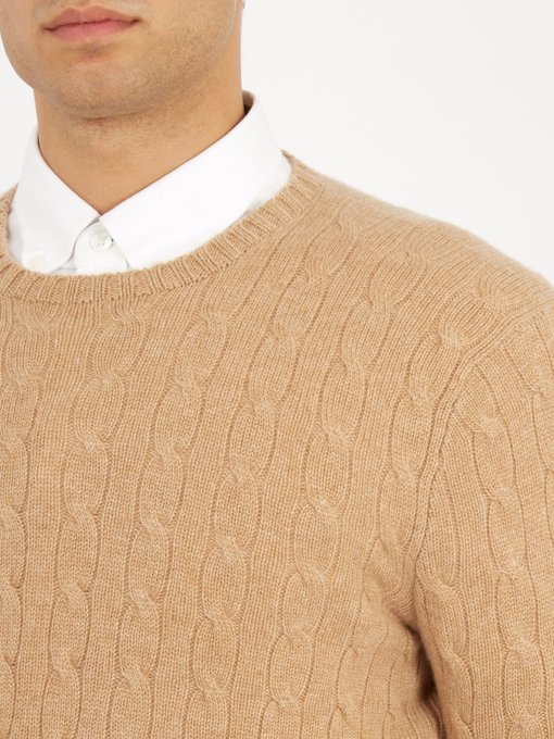 cable knit cashmere sweater ralph lauren