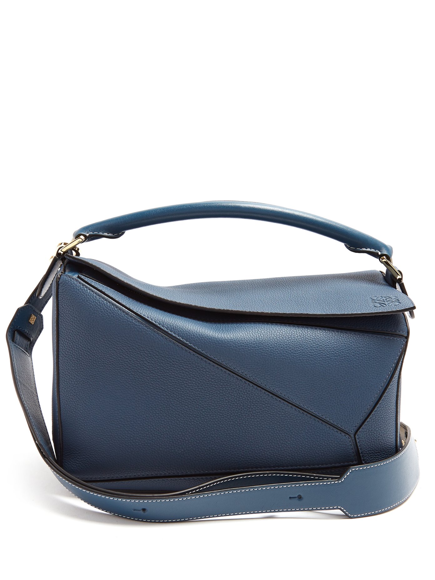 loewe puzzle bag small blue