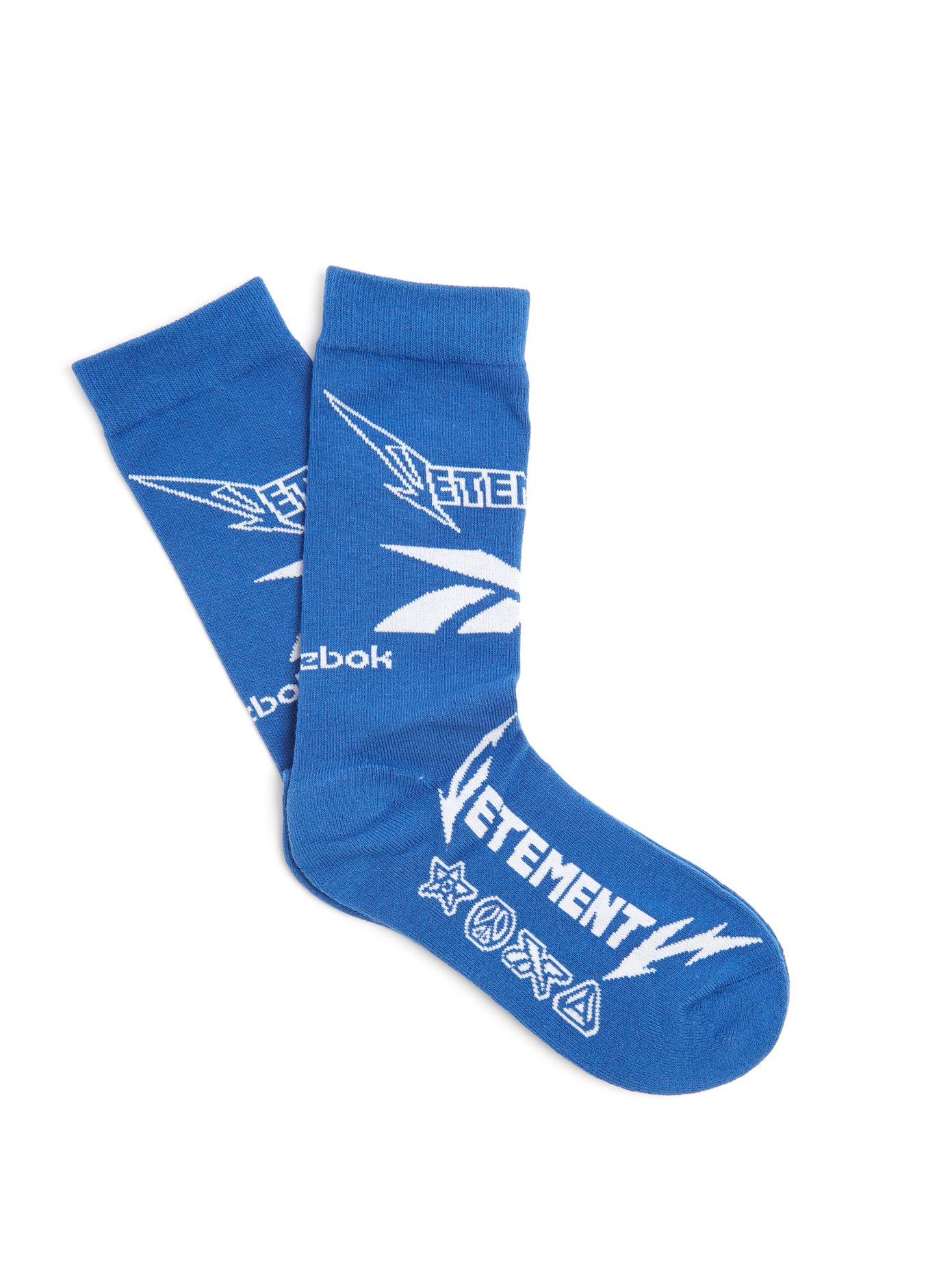 X Reebok Metal socks | Vetements 