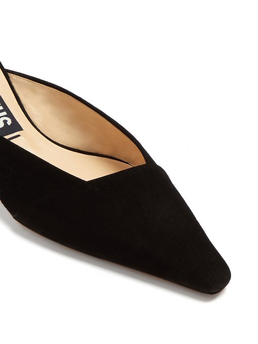 Ornamental-heel suede mules | Jacquemus | MATCHESFASHION UK