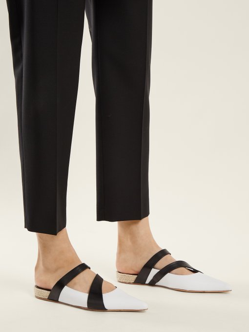 backless ballet flats