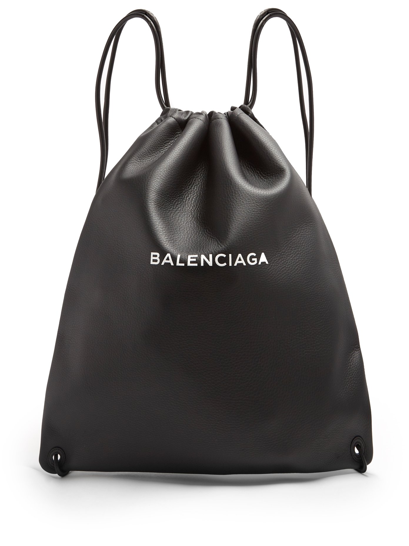 balenciaga drawstring backpack