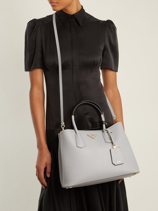 Double saffiano-leather bag | Prada | MATCHESFASHION UK