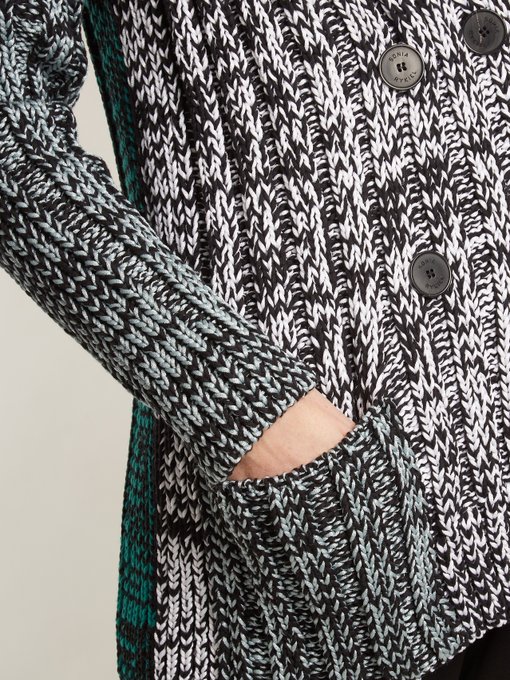 Contrast-panel chunky-knit cardigan | Sonia Rykiel | MATCHESFASHION UK