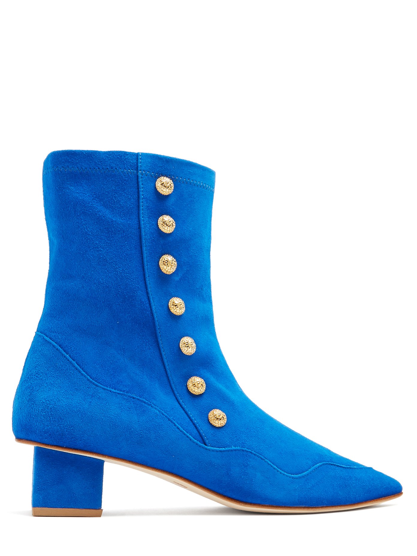 next blue suede boots