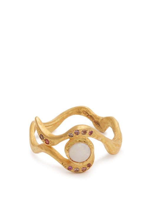 Opal yellow-gold ring | Orit Elhanati | MATCHESFASHION UK