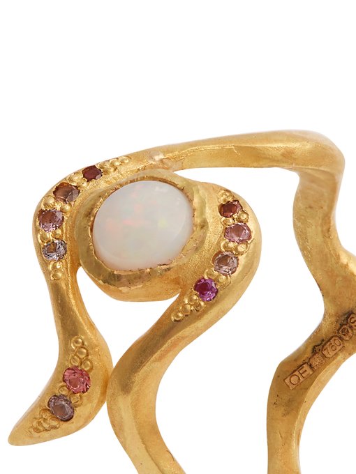 Opal yellow-gold ring | Orit Elhanati | MATCHESFASHION UK