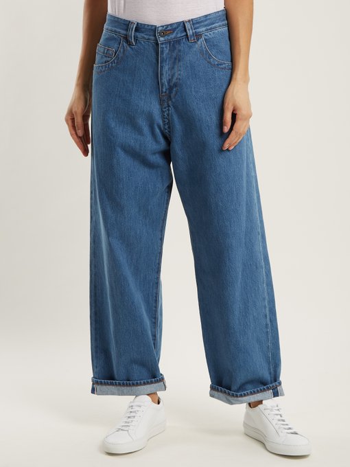 Cut Out Boyfriend Jeans Craig Green Matchesfashion Uk