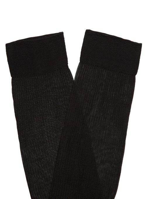 Over-the-knee silk socks | Raey | MATCHESFASHION US