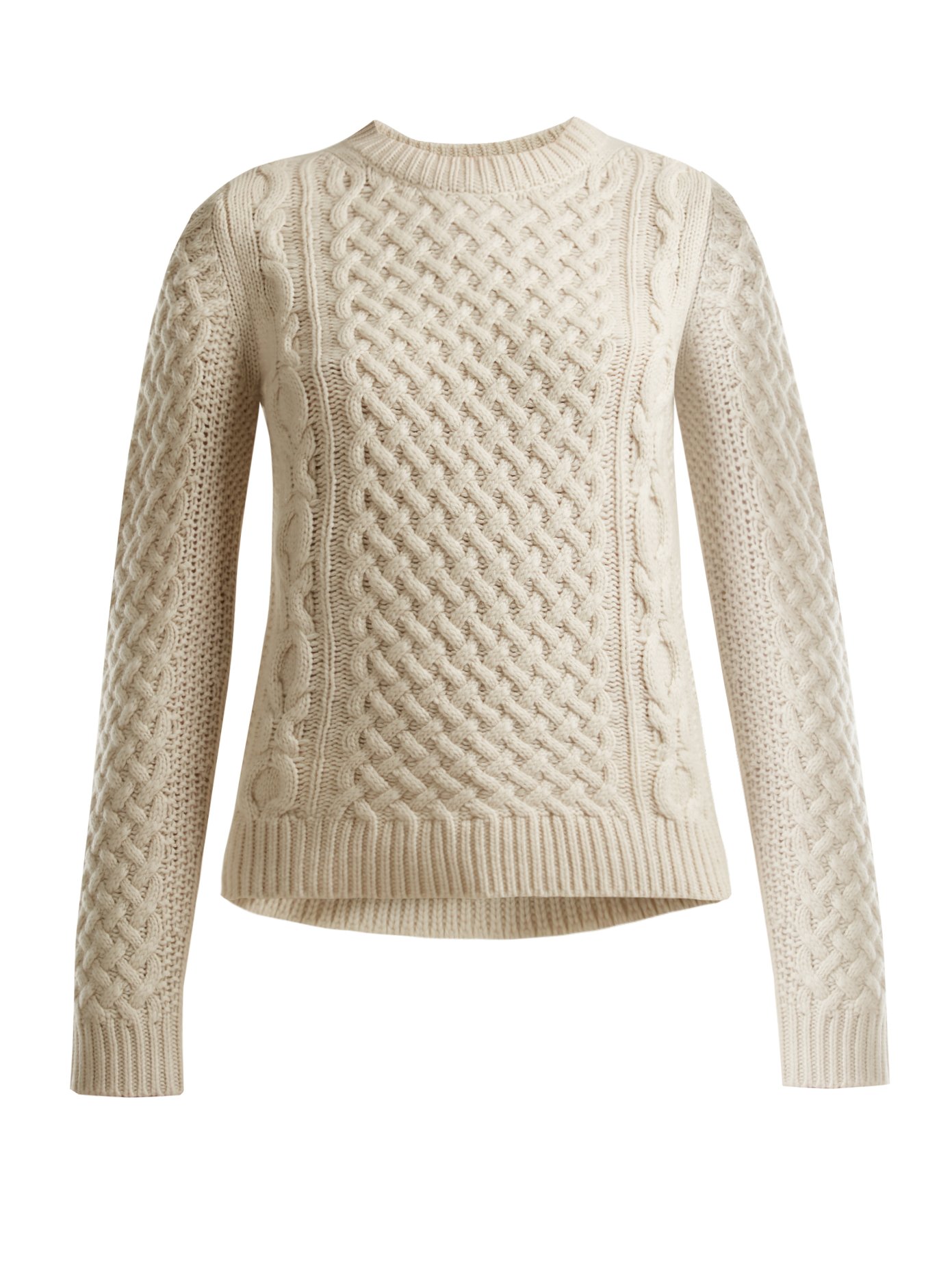 Cable-knit cashmere sweater | Nili 