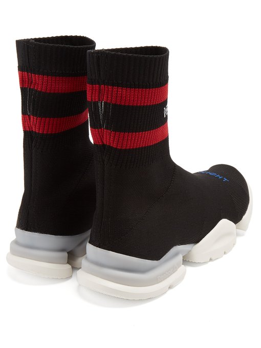 x reebok high top sock trainers