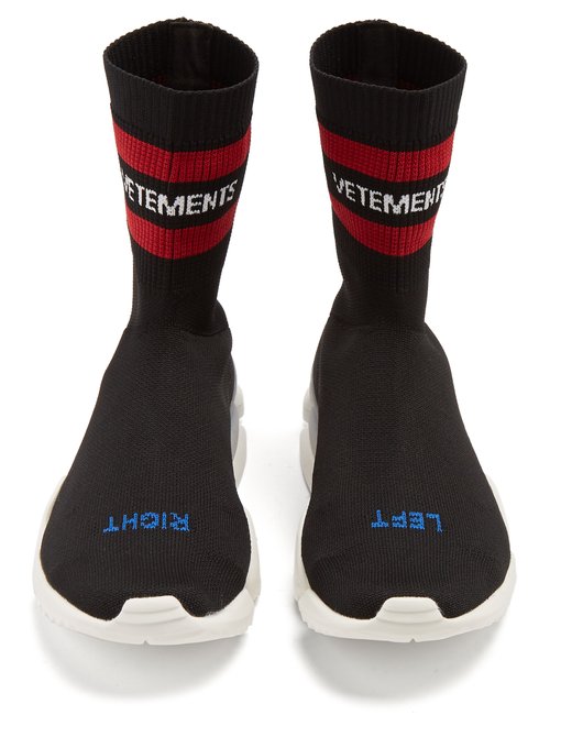 X Reebok high-top sock trainers 
