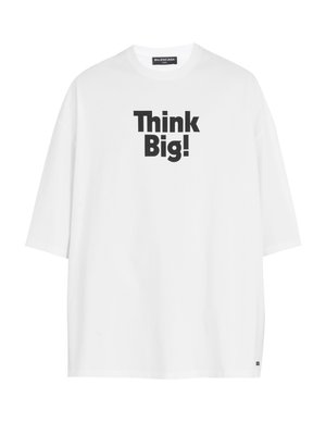 balenciaga think big t shirt