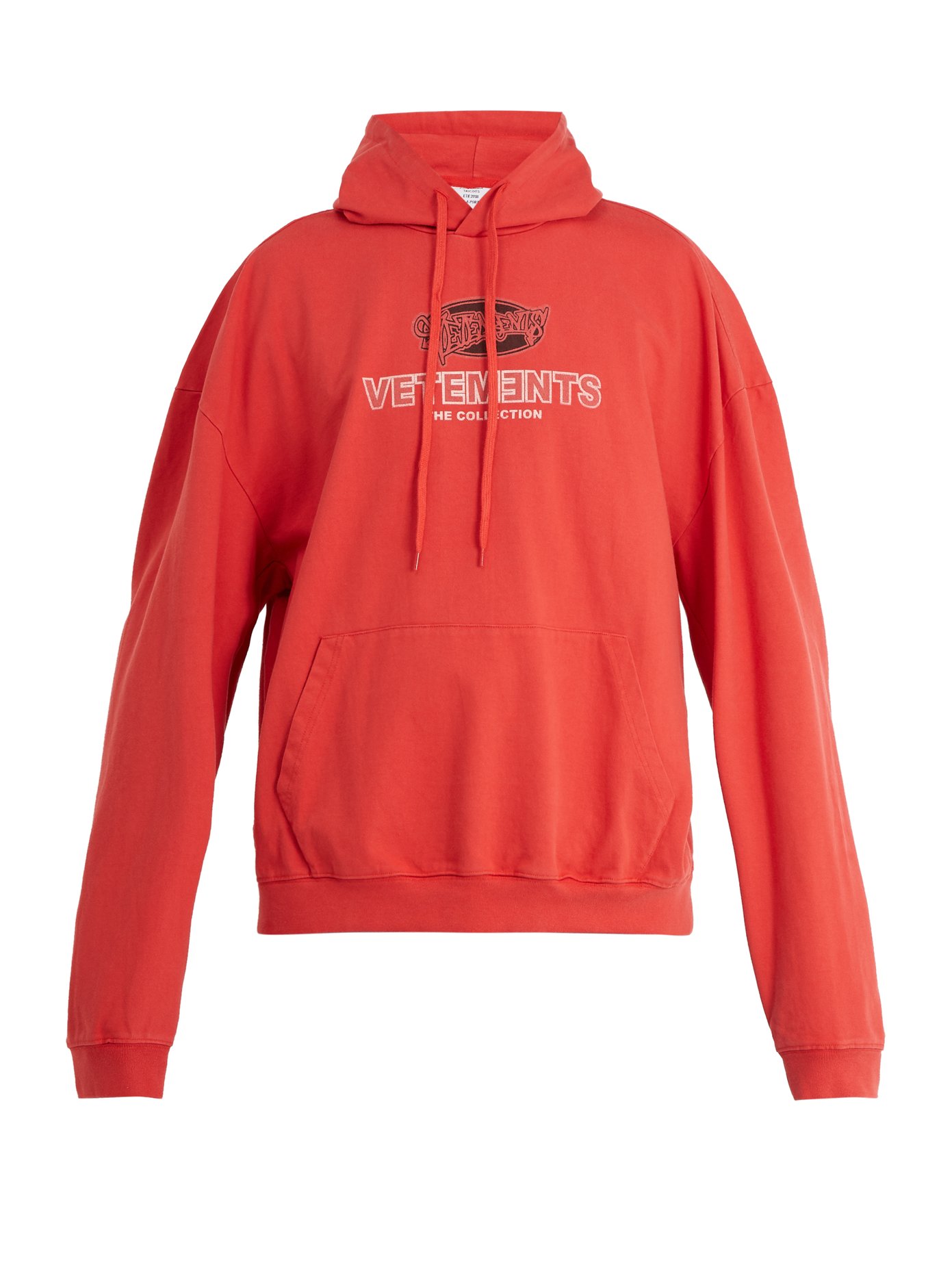 vetements graffiti hoodie