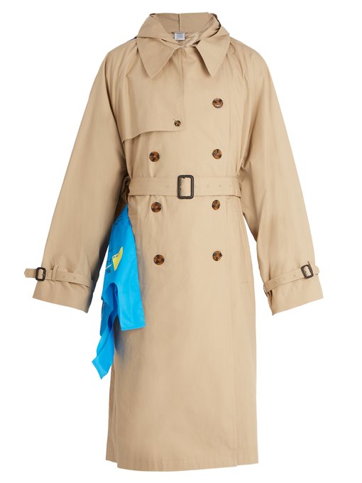 hooded trench coat uk