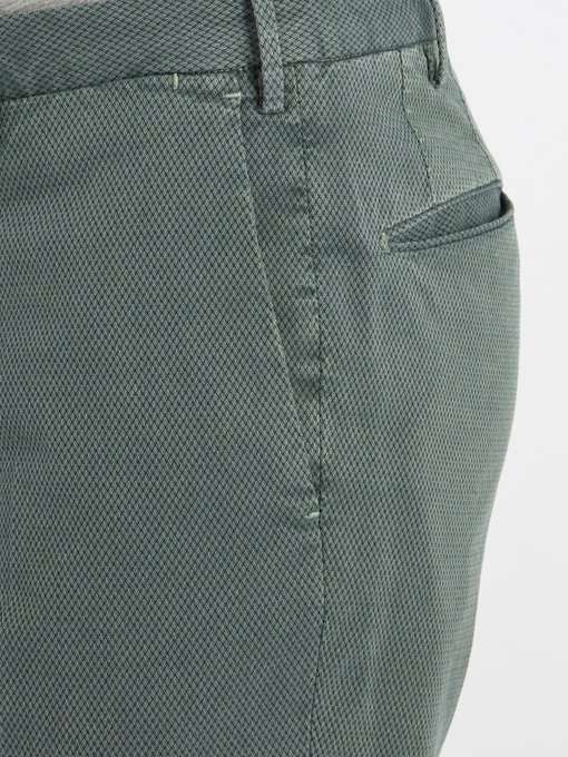 Slim-leg stretch-cotton chino trousers展示图