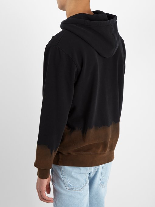 Tie-dye hooded cotton-jersey sweatshirt展示图