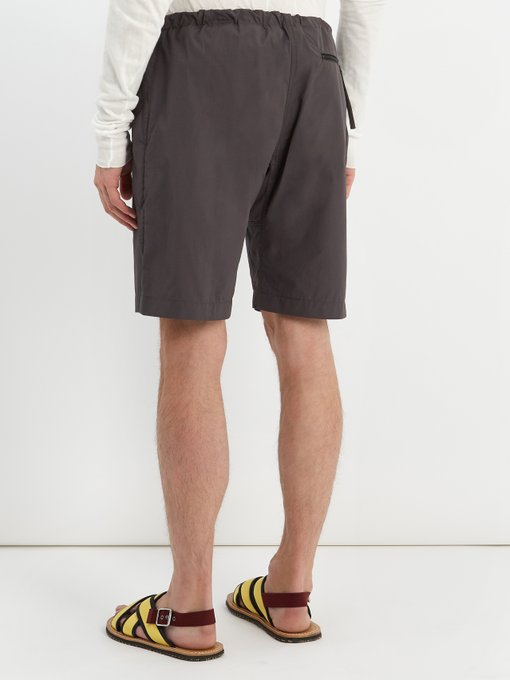 Percy straight-leg cotton shorts展示图