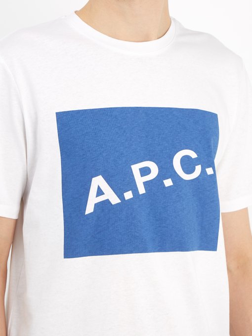 Kraft logo-print cotton T-shirt | A.P.C. | MATCHESFASHION US