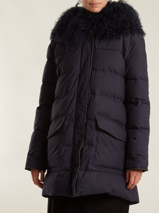 Shearling-lined padded coat | Mr & Mrs Italy | MATCHESFASHION UK