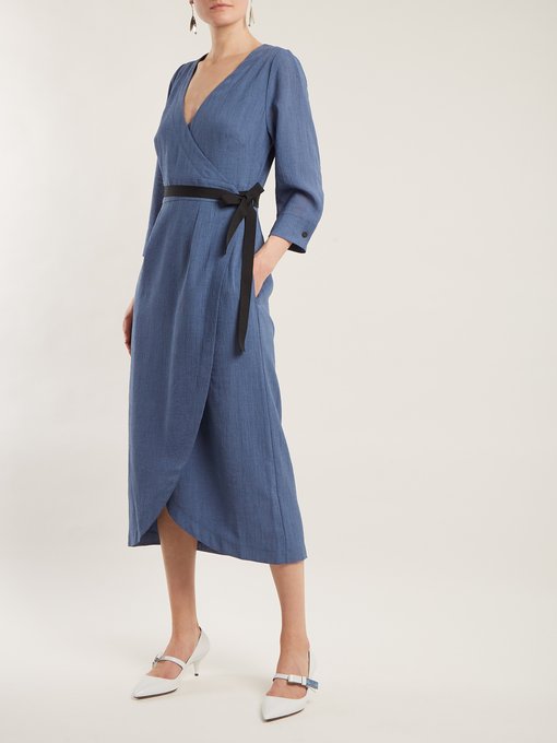 V-neck voile dress | Cefinn | MATCHESFASHION US