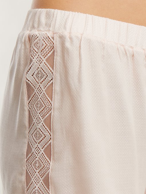 Liane lace-panel shorts展示图