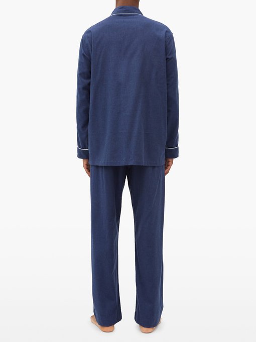 Balmoral brushed-cotton pyjama set | Derek Rose | MATCHESFASHION UK