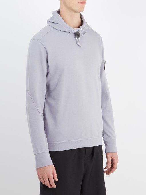 stone island toggle hoodie