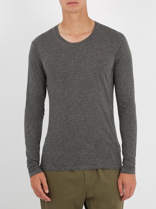 Jacksonville long-sleeved cotton-blend T-shirt展示图