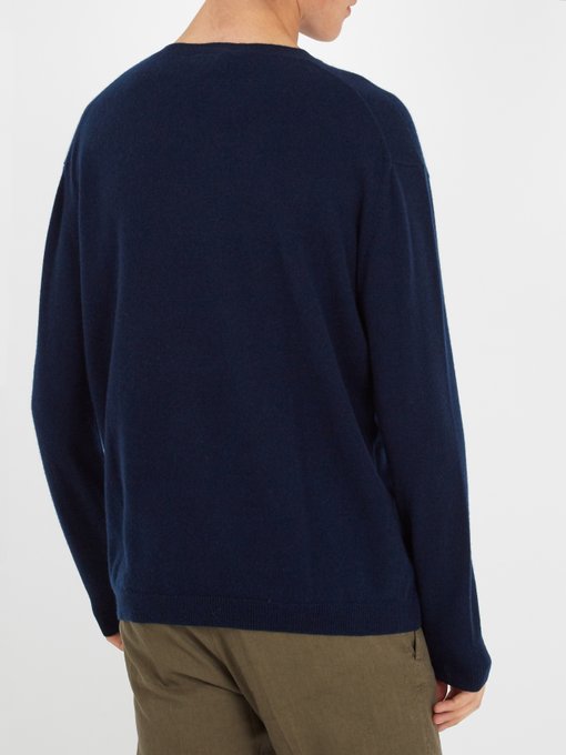 Crew-neck cashmere sweater展示图