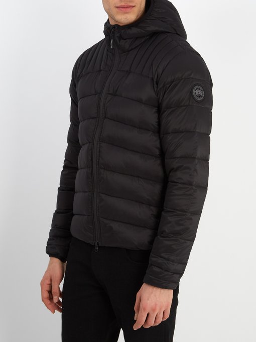 Brookvale quilted down hooded jacket 