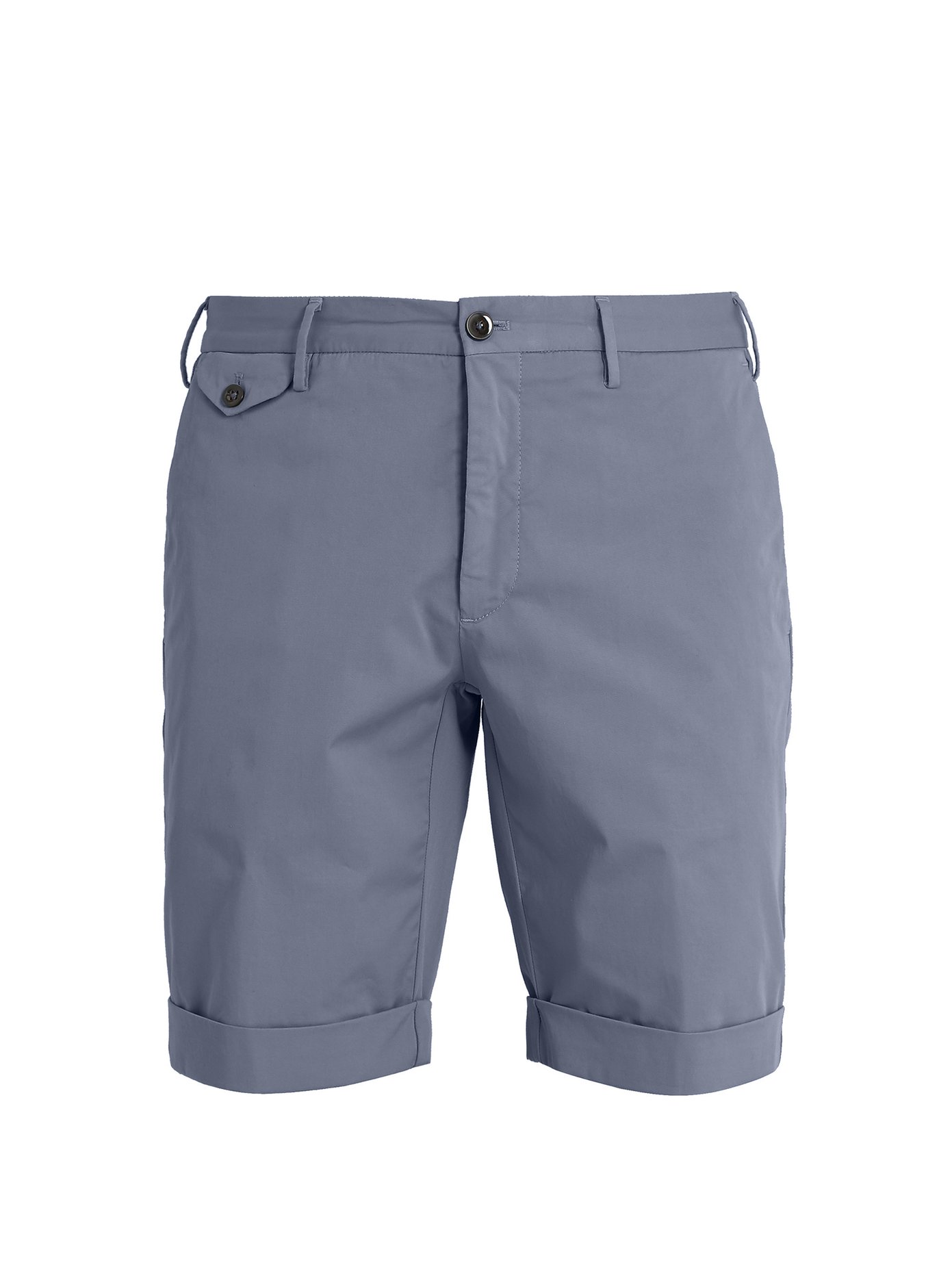 slim fit cotton shorts