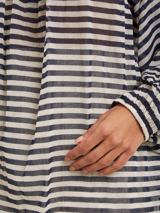 Forward striped cotton shirt展示图