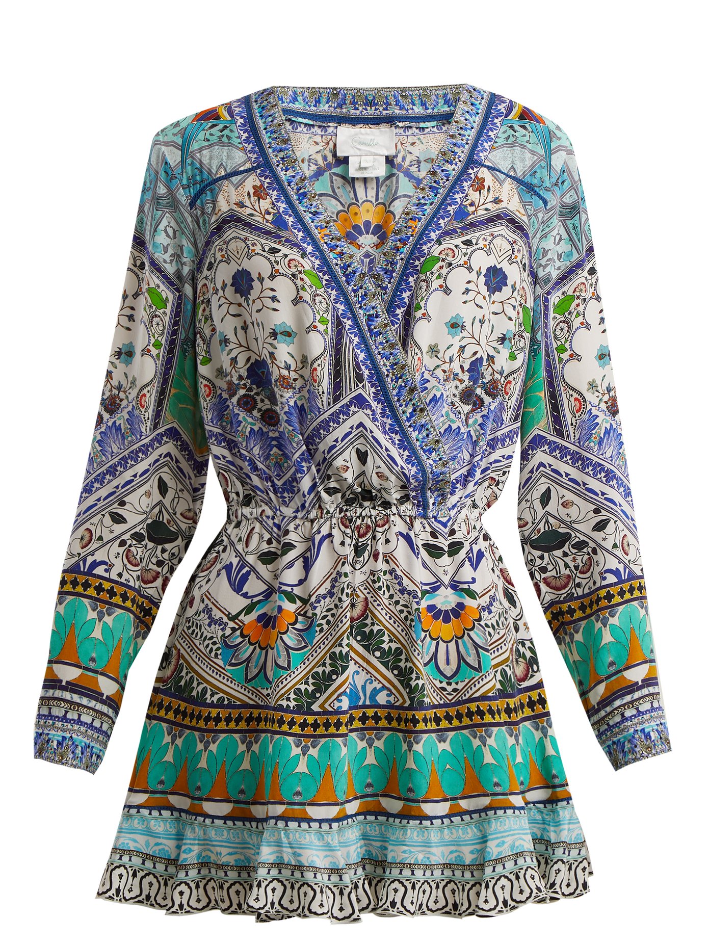 Camilla カミラ Everlasting Udaipur Print Silk Dress Matchesfashion マッチズファッション