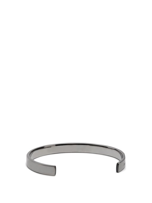 Label matte sterling-silver cuff展示图